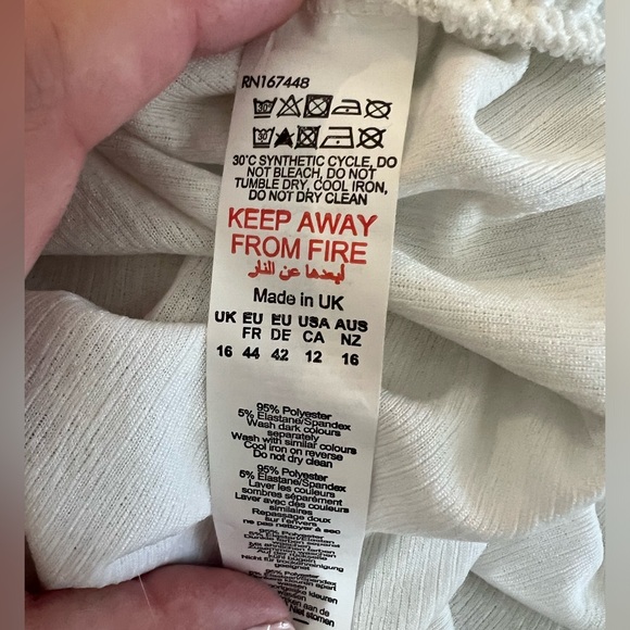 NWT PRETTY LITTLE THING MATERNITY dress (UK 16/ US 12) - Picture 2 of 7